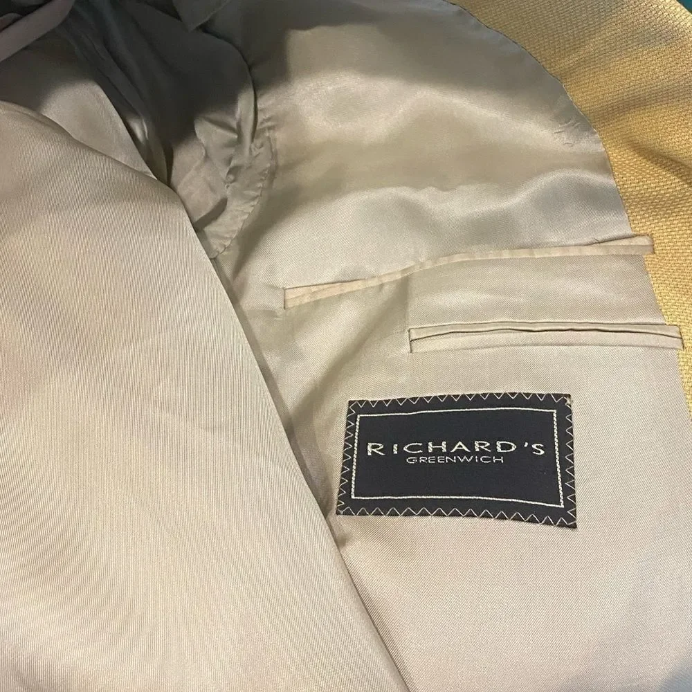 Vintage Wool Ermenegildo Zegna High Performance Mens Sport Suit Jacket